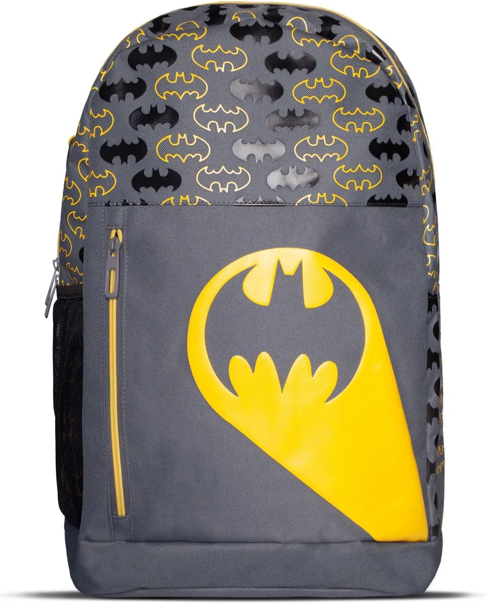 DC Comics Batman - Bat Logo Rugzak - Grijs
