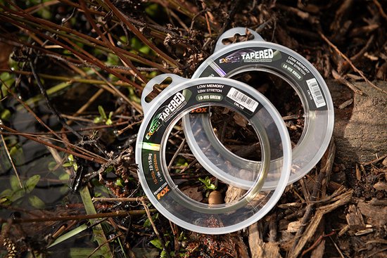Fox Exocet Pro Tapered Leaders Lo-Vis Green - Maat : 12-30lb - 0.33-0.50mm van Fox — afbeelding 4