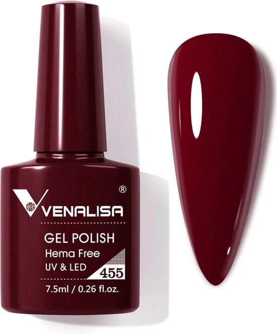 Venalisa UV Gellak Bordeaux Rood