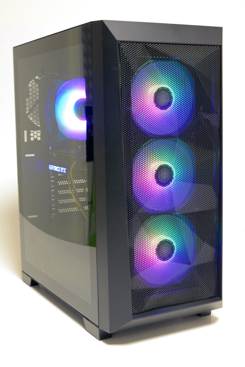 Intel i9 11900KF Game PC/ Streaming computer - NVIDIA GeForce RTX4070Ti 12GB – 32GB RAM – 1.0TB M.2 SSD – Win11 Pro - BREEZE