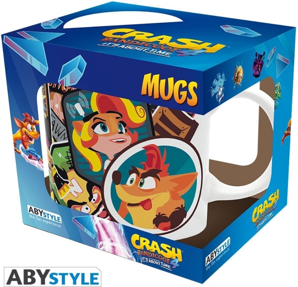 Crash Bandicoot - Mok - Crash Sticker - 320 ml