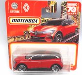 MATCHBOX 2022 RENAULT MEGANE 100-100 METALIC RED (1:64)