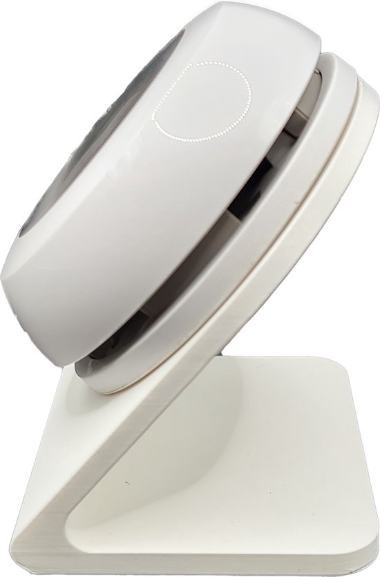 Foto: Houder honeywell round thermostaat wireless standaard wit inclusief bevestigingsmateriaal