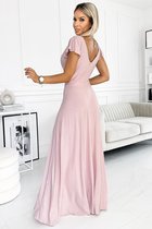 Roze Glitter Maxi Jurk