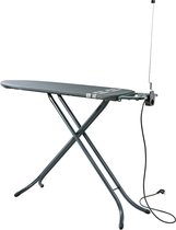 Bol.com Leifheit Strijkplank Air Board M - 120x38 cm - Compact plus - zwart aanbieding
