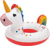 Unicorn Zwemband Voor Kinderen - Opblaasband - Zwemring - Unicorn - Regenboogkleuren - Opblaasbaar - Vanaf 3 Jaar - Eenhoorn - Opblaasdier - Zwembad, Jacuzzi & Strand - Inflatable Pool Ring Unicorn - Inclusief 2 reparatiepatch's -