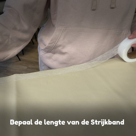 Kaiheng Dubbelzijdig, transparante stof, zoom, niet naaien, steek Witchery zoom band voor kleding, stof, broeken, jurken. 1,2cm x 60m