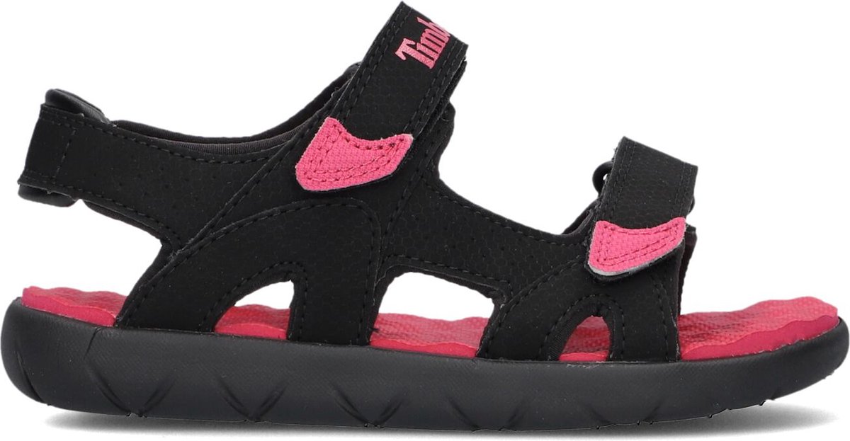 Timberland Perkins Row 2-strap Sandalen Meisjes Zwart