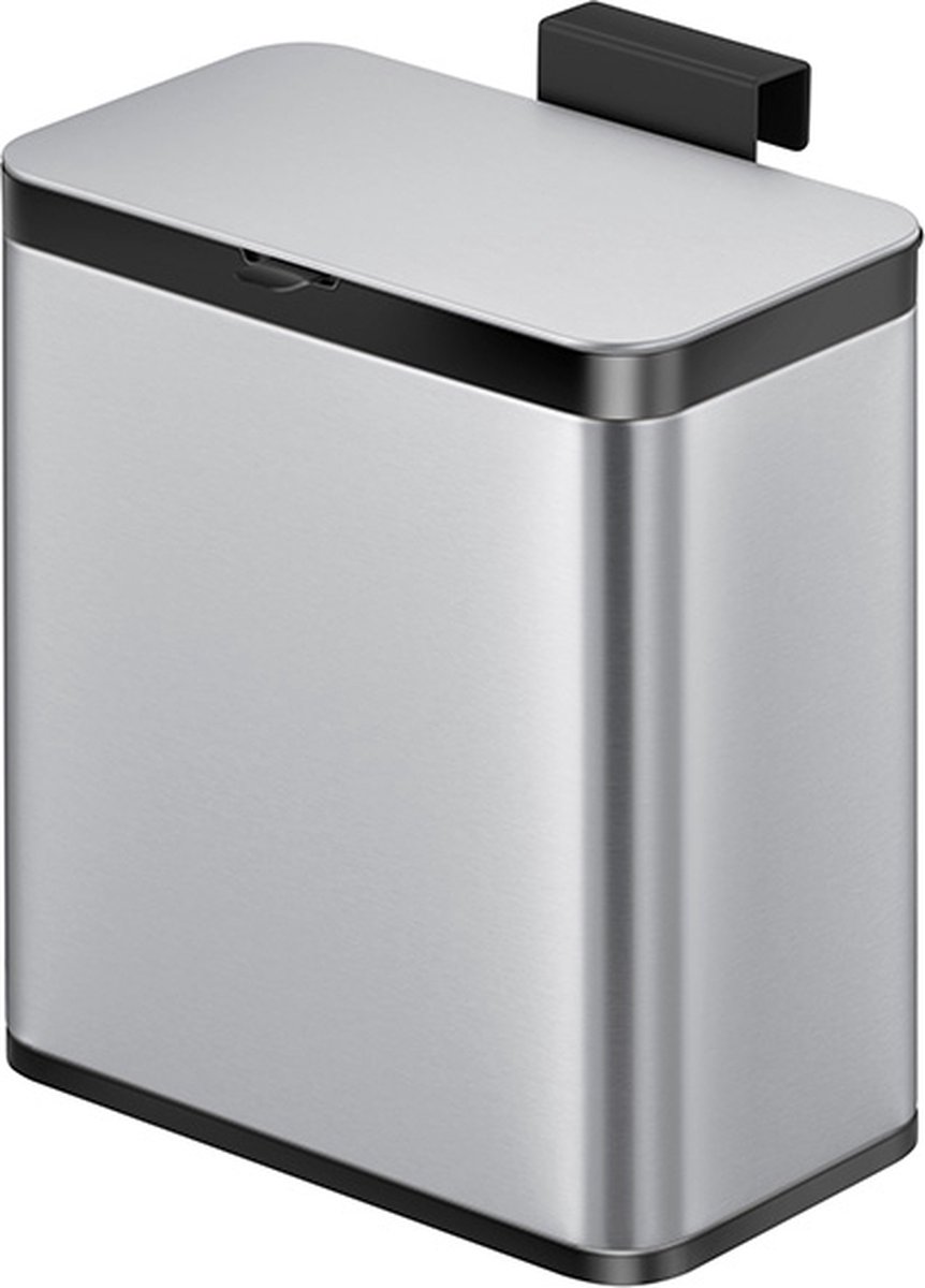 Goedkoopste EKO - Puro S Food Waste Caddy 7 liter - stainless steel plastic - matRVS, zwart - Prullenbak