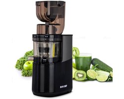 BioChef Atlas Slowjuicer – Groenten & Fruitpers – Zwart – 250W