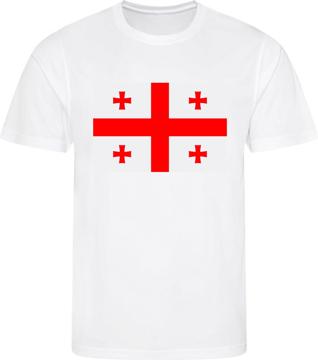 Voetbalshirt Georgië - Maat 146/152 - Landen shirts