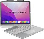 12.9" iPad Pro (3-6th Gen) TABEPAD keyboard - Zilver
