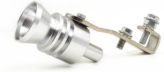 Riloer Uitlaatdemper Auto Turbo Uitlaatfluit - Universele Auto Motorfiets Uitlaat Uitlaatpijp Whistler, voor Auto Auto Voertuig Luide Afblaasklep Geluid Brullen Maker, M