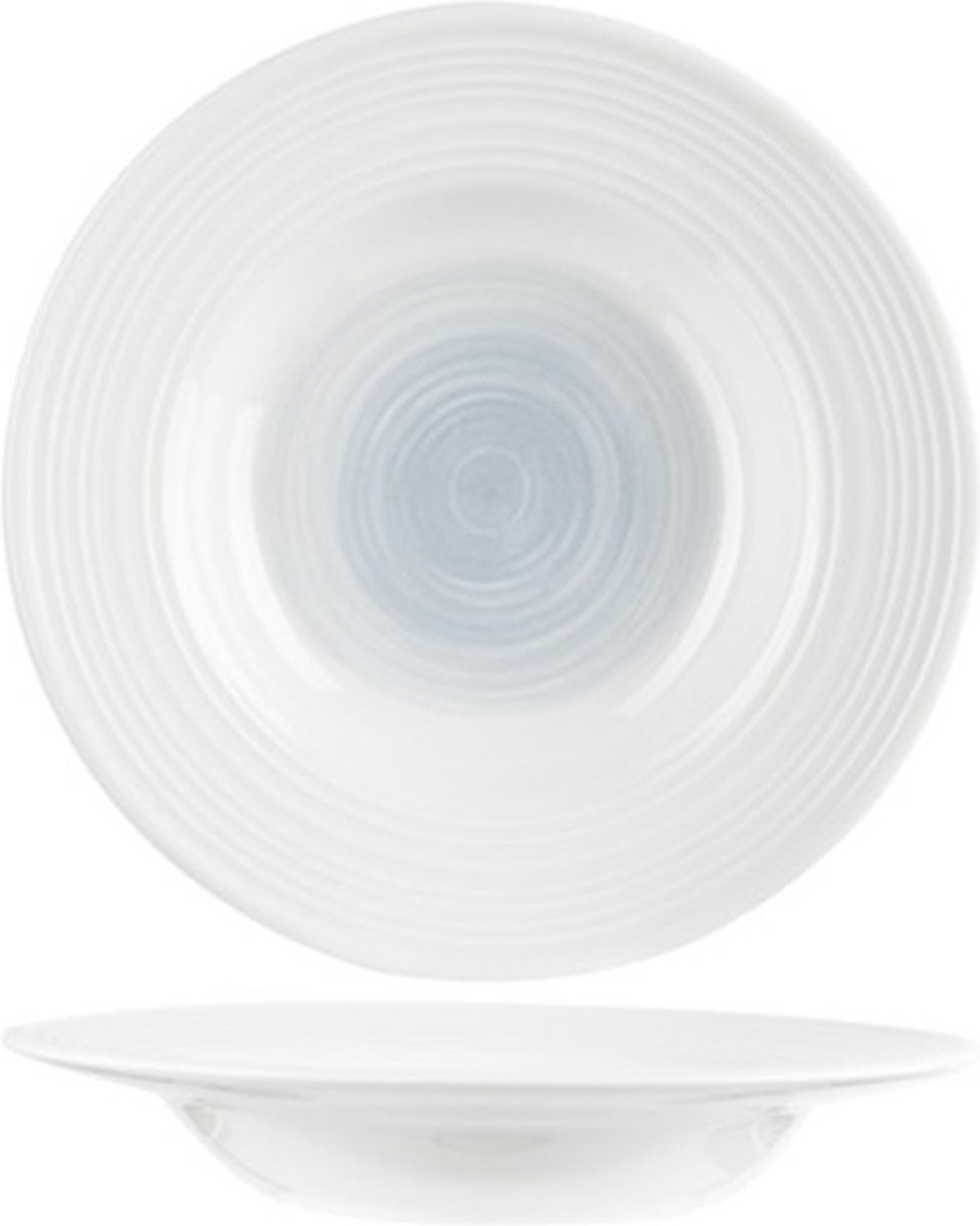 Cosy & Trendy Brindisi Sea Diep bord Ø22cm - Set van 2 stuks - Blauw