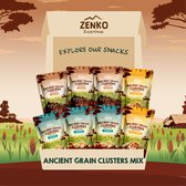 ZENKO Ancient Grain Clusters - (12x35g) - Vegan - Glutenvrij - Gezonde snack