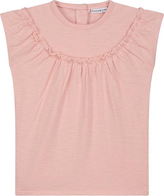 Prénatal peuter T-shirt - Meisje - Blossom Pink - Maat 80