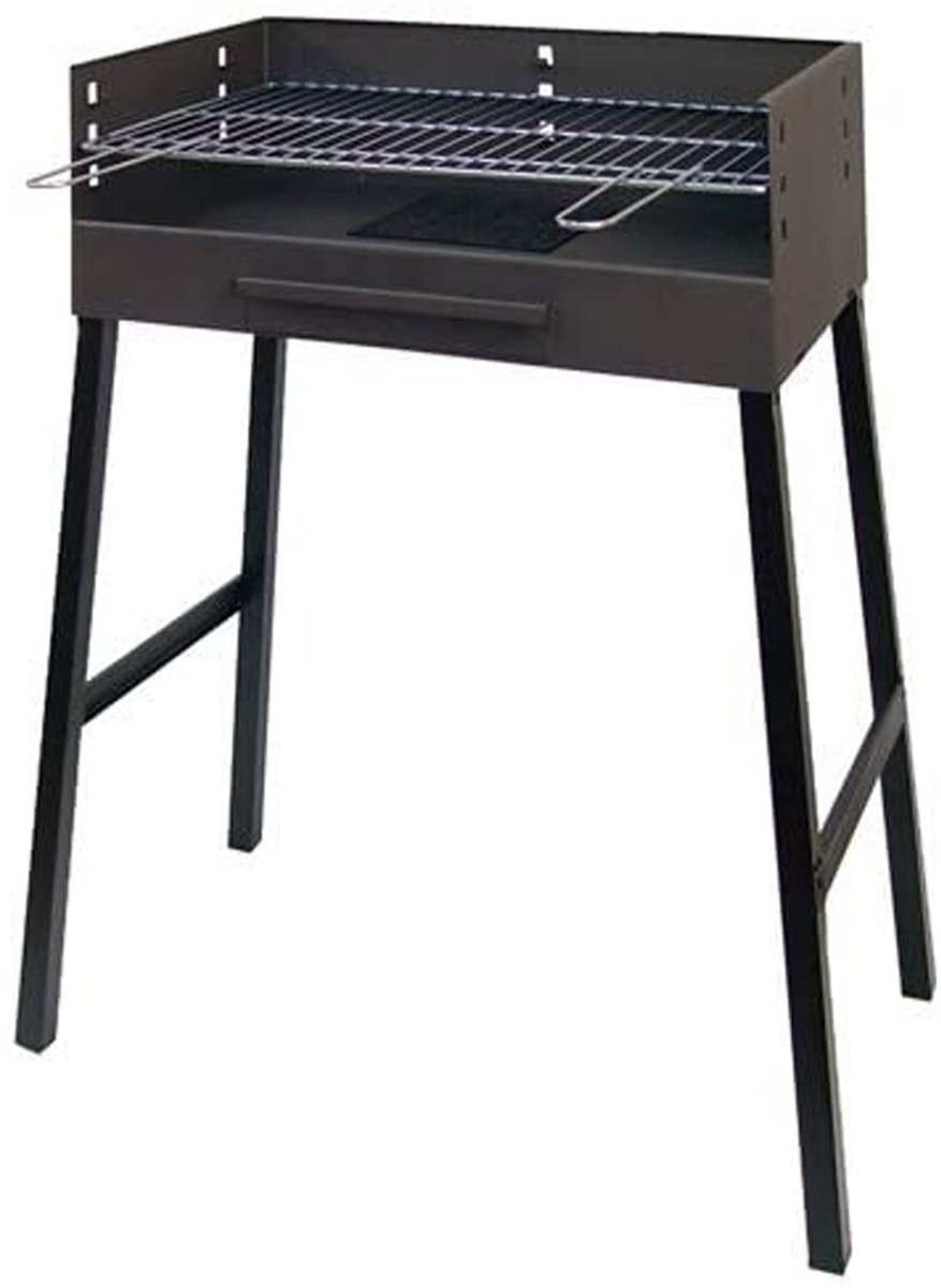 Houtskoolbarbecue met Poten Imex el Zorro Grill Zwart (69 x 40 x 92 cm)