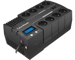 CyberPower BR700ELCD-FR uninterruptible power supply (UPS) Line-Interactive 0.7 kVA 420 W 8 AC outlet(s)