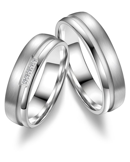 TRILANI Ring Ring Sterling Silber Zirkonia weiß silber » günstig online