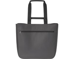 Shopper - boodschappentas - antraciet - 30 Liter - 37 x 40 x 20 cm - gerecycled materiaal - praktisch - Halfar