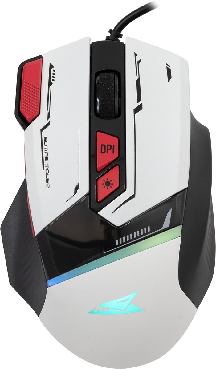 Barracuda - MANTA-W - Gaming Muis - Wit