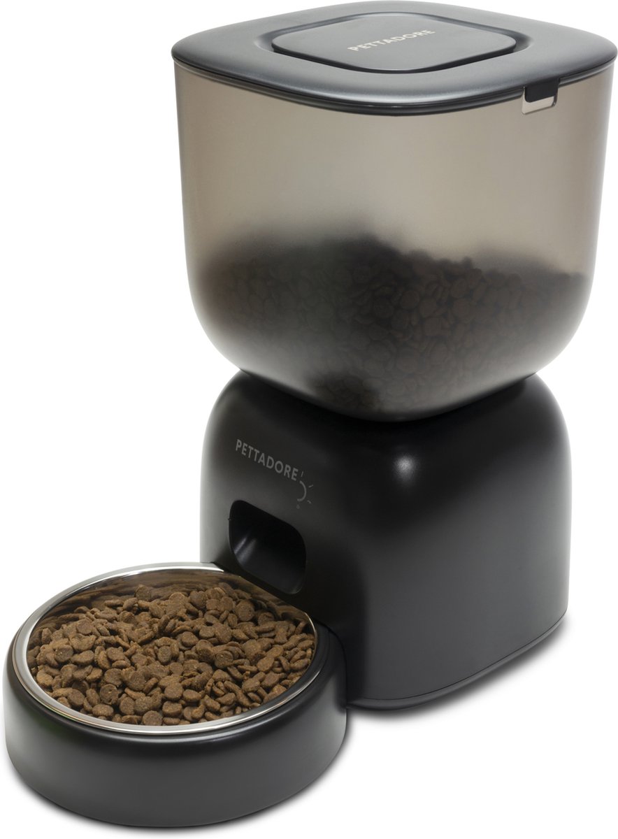 Afbeelding 2 van Pettadore Nutri Lite - Automatische Voerbak Kat/Hond - Draadloze Voerautomaat - Vershoudend - 3L