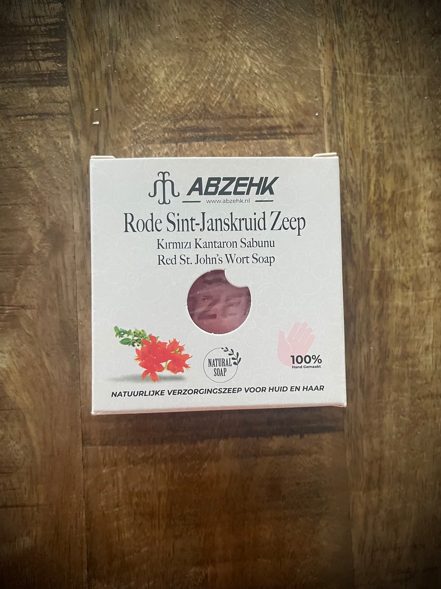 Goedkoopste Abzehk Sint-Janskruid Zeep 100 Handgemaakt