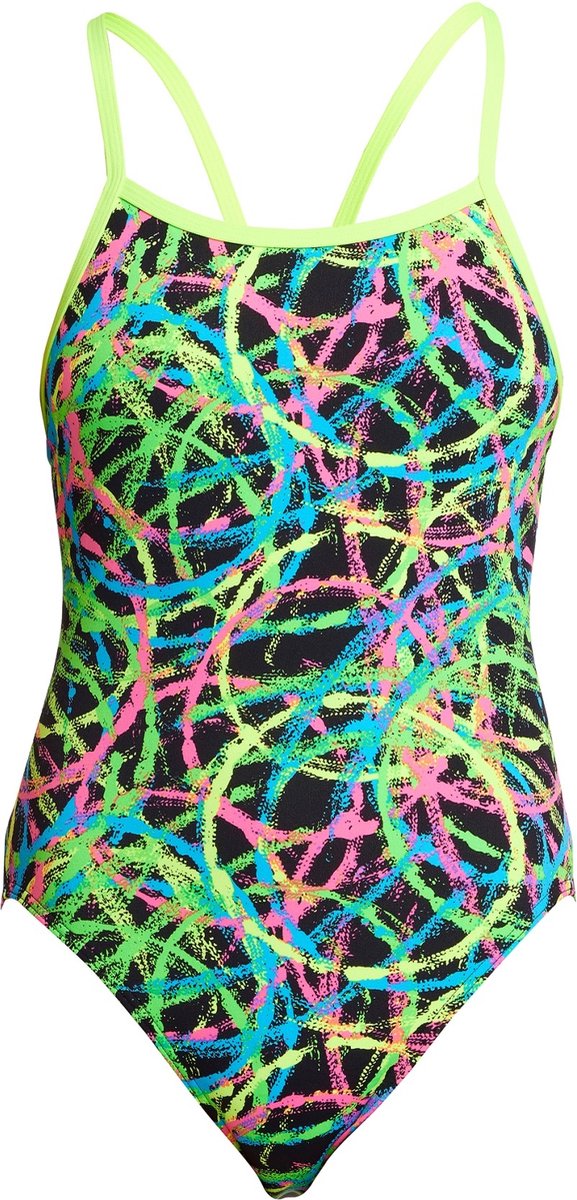 Burnouts Single strap one piece – Meisjes | Funkita | Maat 164