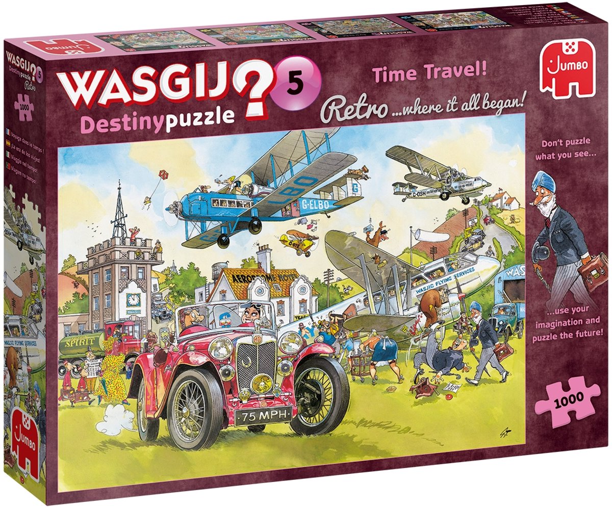 Bol.com Wasgij Retro Destiny 5 Tijdreizen! puzzel - 1000 stukjes aanbieding