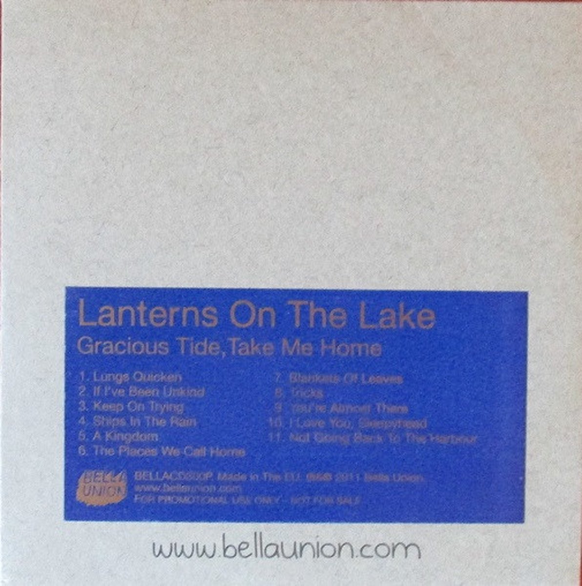 Lanterns On The Lake – Gracious Tide, Take Me Home