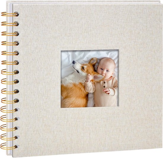 Vienrose Scrapbooking album (20,5 x 20,5 cm) fotoalbum, reisalbum met