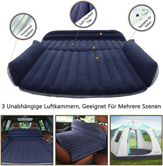 Trespass Soltare Opblaasbaar Slaapbed (Blauw Trespass Soltare Opblaasbaar Slaapbed (Blauw