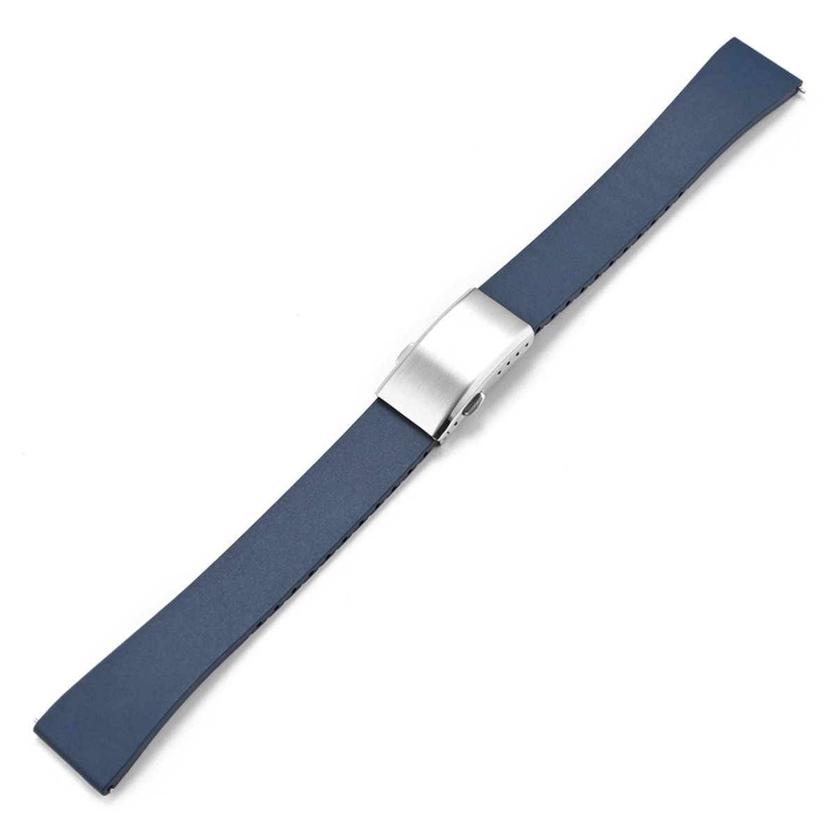 Cartier-Rolex-Omega - Pretty Goods® horlogebandje- Hoog kwaliteit FKM rubber - Unisex- Marineblauw- 20mm - Inclusief installatie en verwijderingsgereedschap