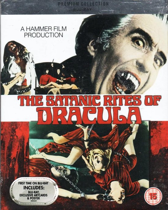 The Satanic Rites of Dracula (Blu-ray) Import geen NL ondertiteling
