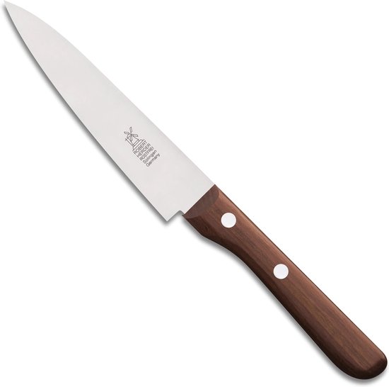 Foto: Robert herder universeelmes petty omnivore rvs middenspits lemmet 13 cm heft pruimenhout