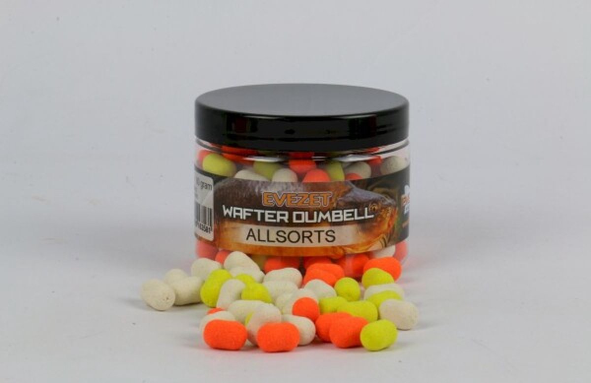 Evezet Mini Boilie Dumbell Wafter Allsort In Pot