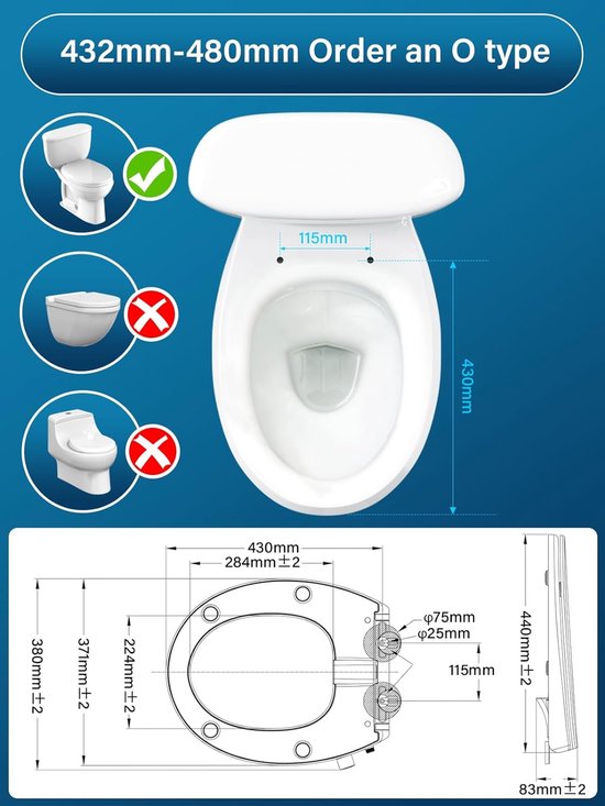 Abattant wc autonettoyant 2025