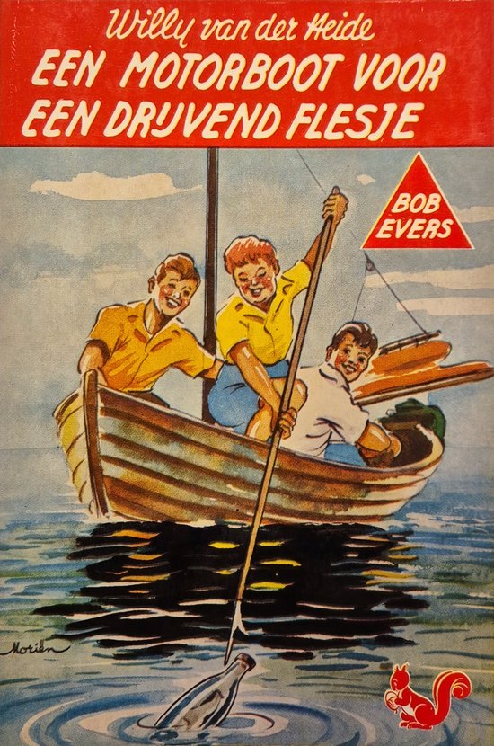 Bob Evers  -   Bob Evers: Een motorboot voor een drijvend flesje