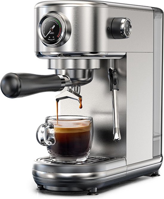 HiBREW H10B 20 bar semi-automatische espressomachine
