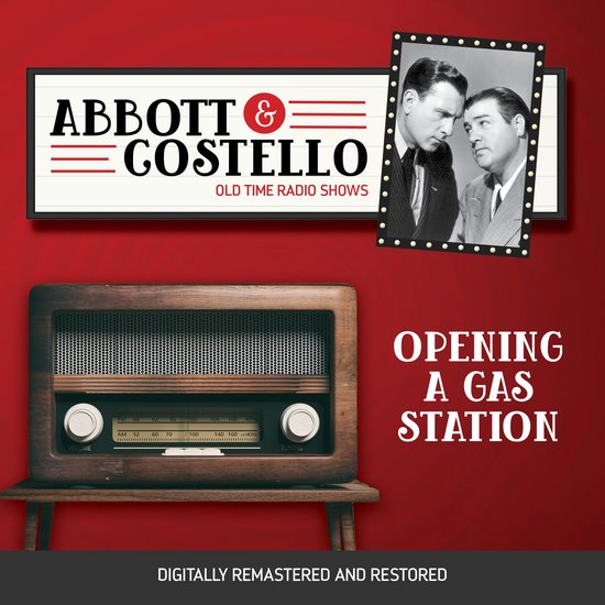 Abbott and Costello: Opening a Gas Station - cover