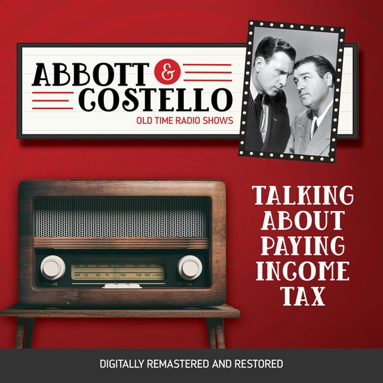 Abbott and Costello: Talking About Paying Income Tax - cover