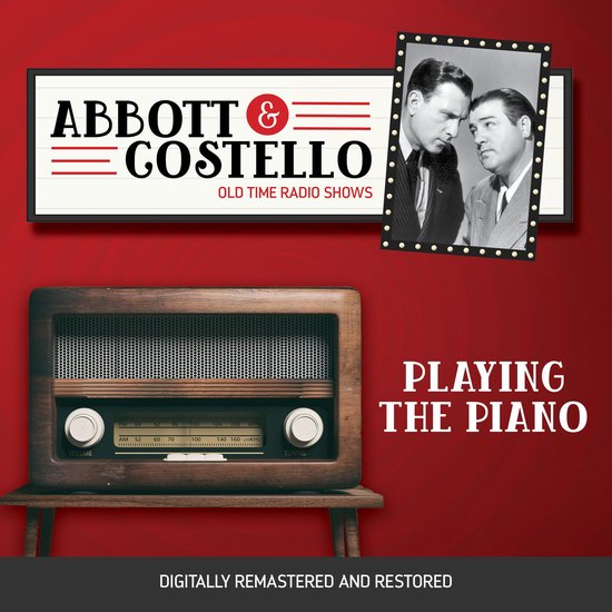 Abbott and Costello: Playing the Piano - cover