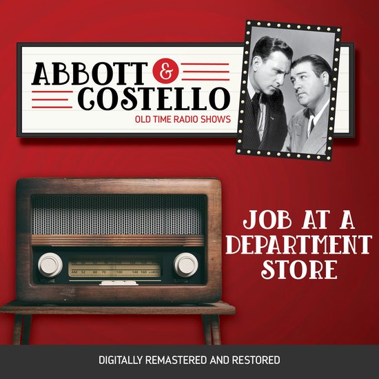 Abbott and Costello: Job at a Department Store - cover