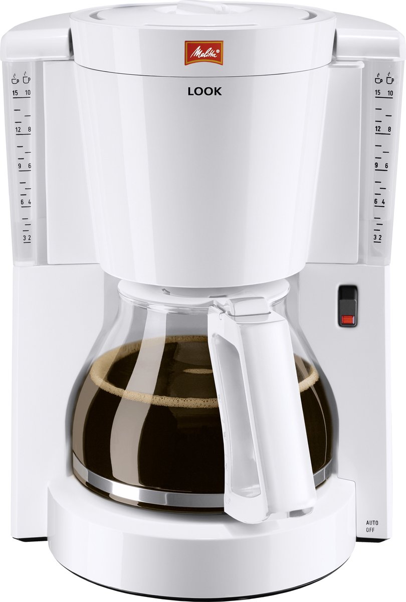 Melitta Look koffiezetapparaat - wit