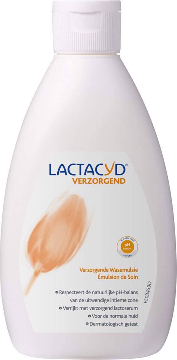 Bol.com Lactacyd verzorgende wasemulsie - intieme hygiëne - intieme verzorging - 300 ml aanbieding
