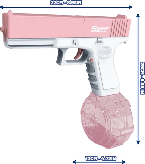 Elektrisch Waterpistool - Automatisch - 495ml - 10m Bereik - Voor Jong – Slimme Deals