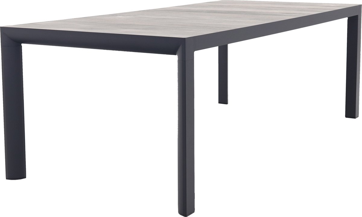 Hartman Napoli/Kings adjustable garden dining set anthracite - 220x100 cm