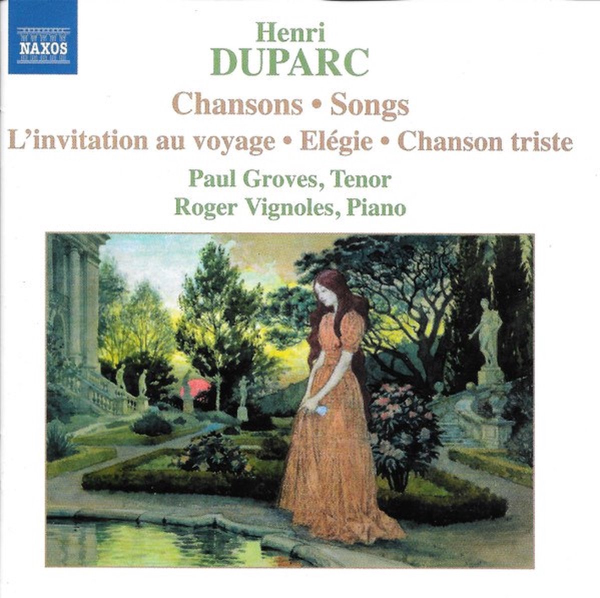 Paul Groves & Roger Vignoles - Duparc: Chansons (CD)
