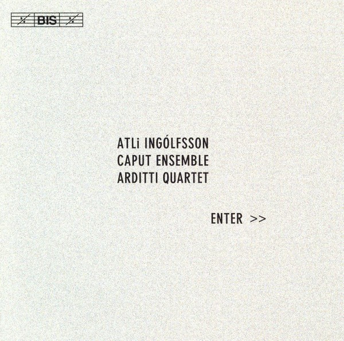 Caput Ensemble, Arditti Quartet - Ingólfsson: Enter>> (CD)