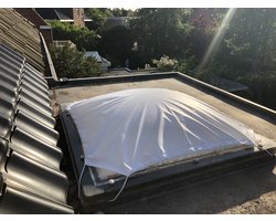 Suncooler - zonwering lichtkoepel - 110 x 110